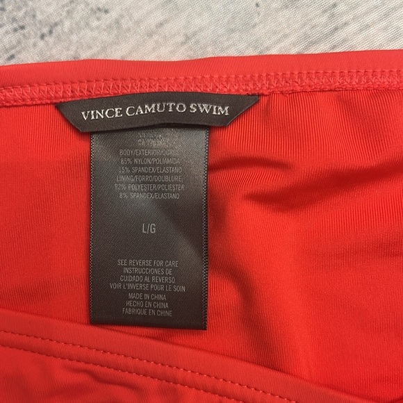 NWT VINCE CAMUTO HIGH LEG BIKINI BOTTOM - SUN BLOCK - size large - Picture 5 of 5